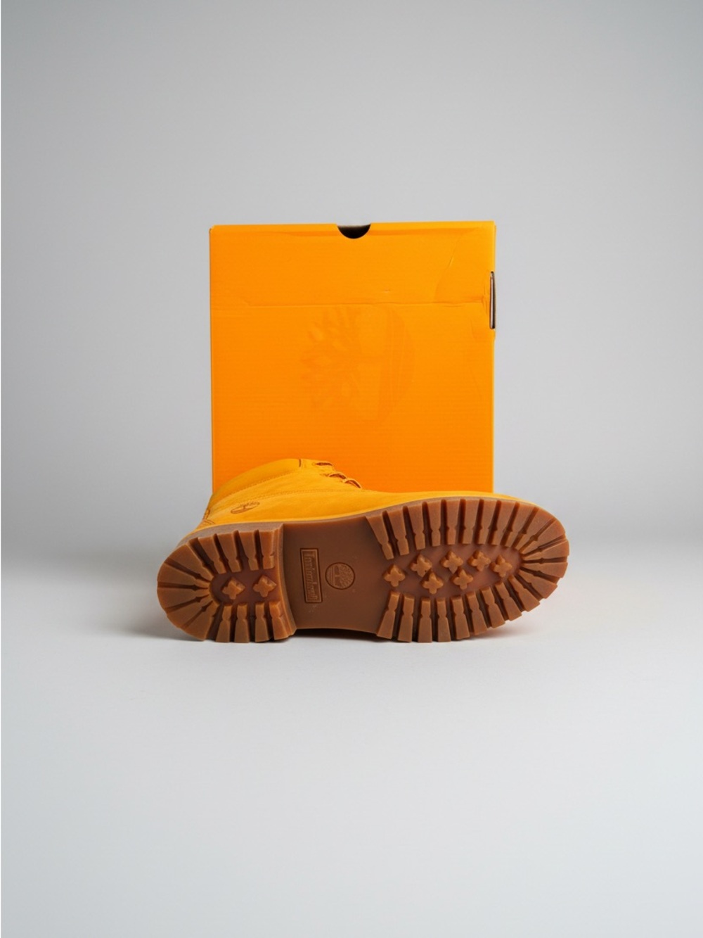 Timberland Men’s Wheat Yellow Lace-Up Work Boots - Picture 3 of 4